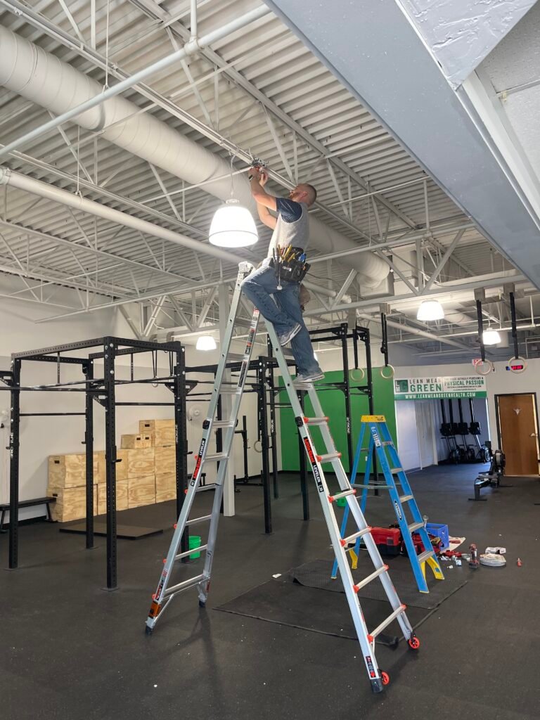 Electrical work by Saters Electric