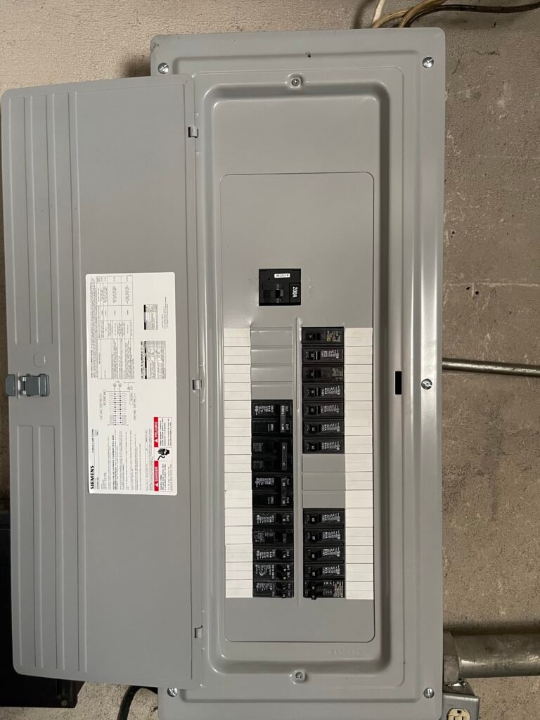 Electrical work by Saters Electric