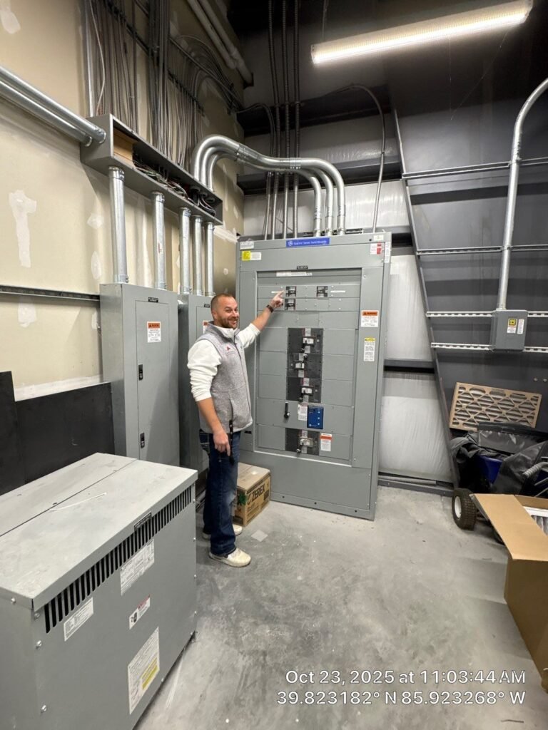 Electrical work by Saters Electric