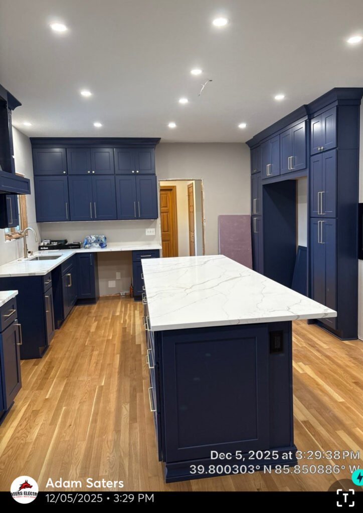 Electrical work by Saters Electric