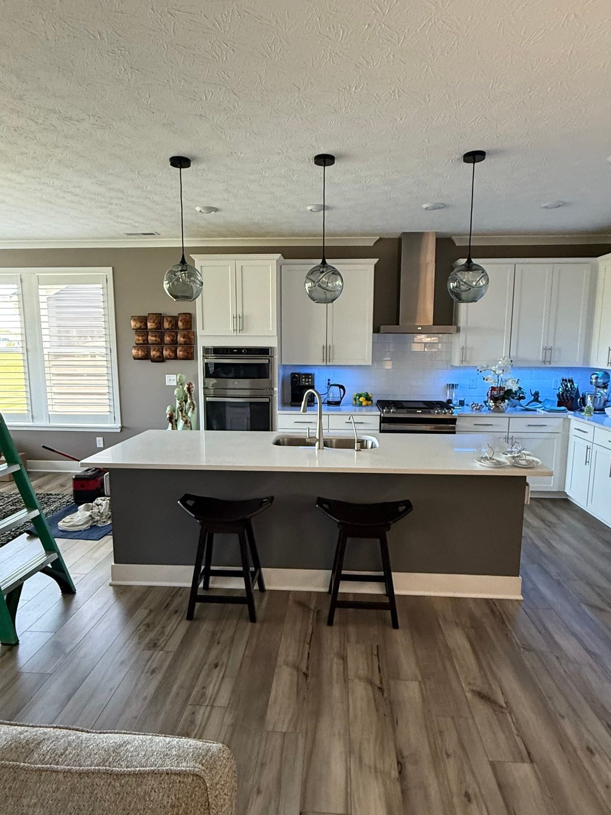 Kitchen pendant lighting by Saters Electric