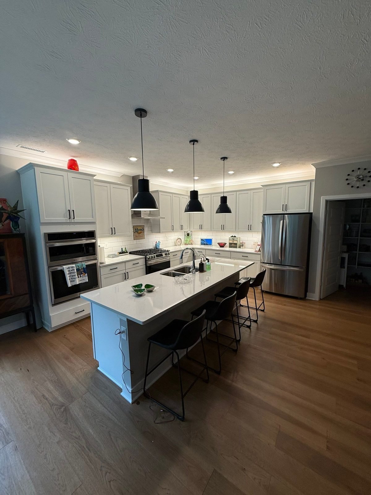 Kitchen pendant lighting by Saters Electric