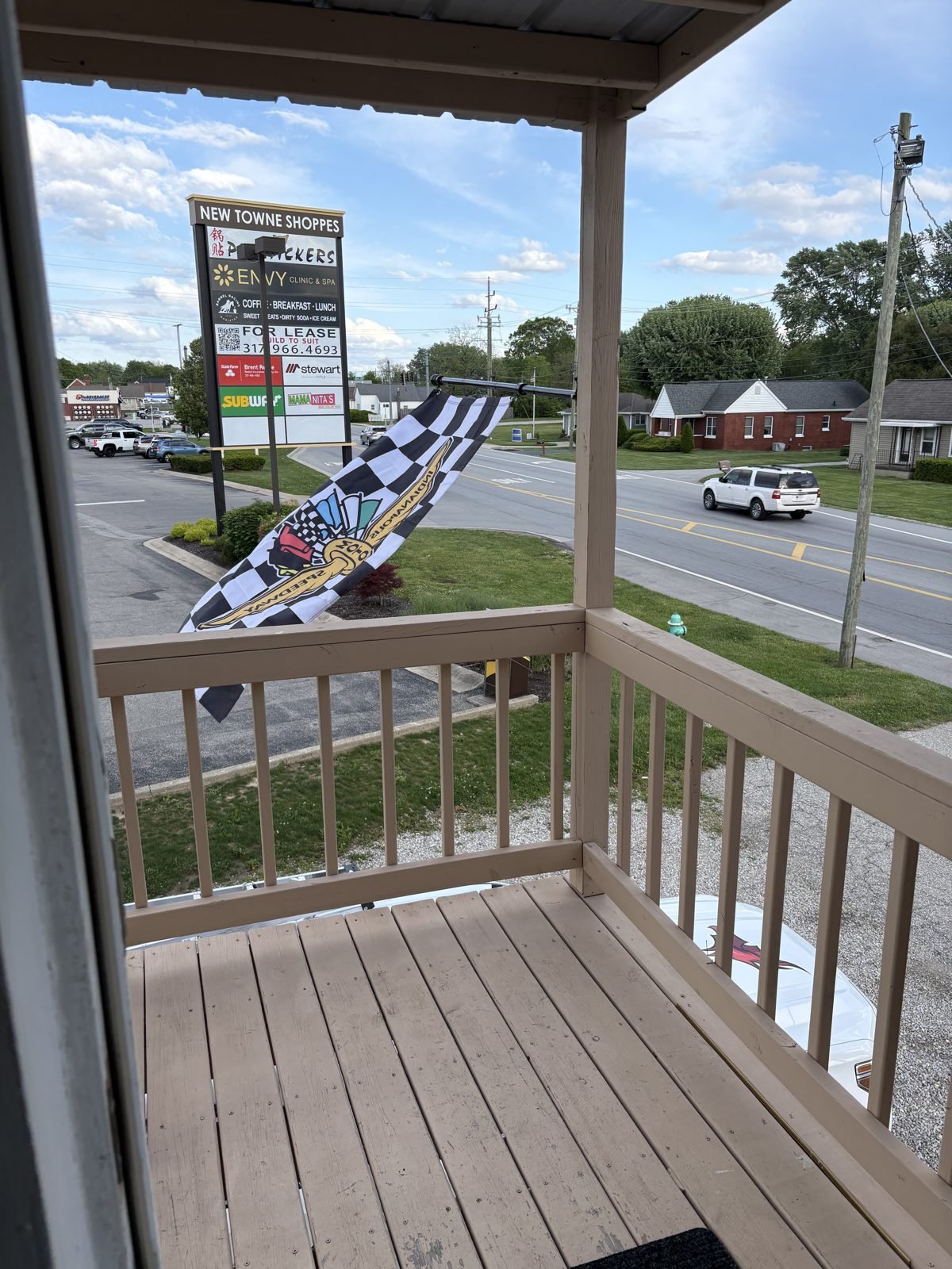 New palestine porch view by Saters Electric